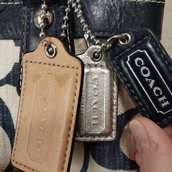 Coach Canvas Shoulder Bag - Picture 3 of 10